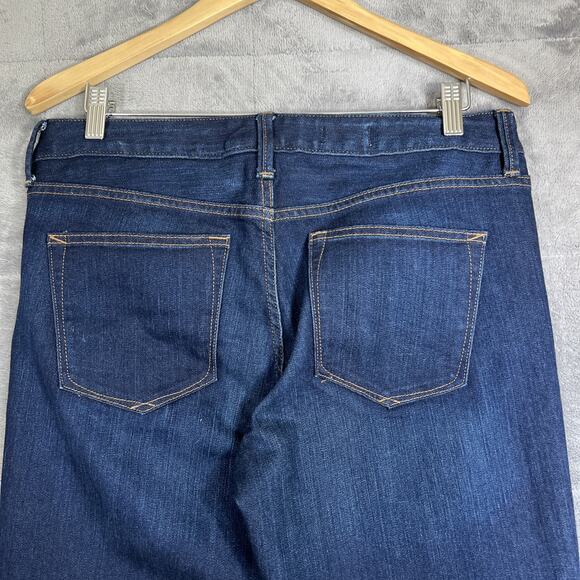 Gap 1969 Jeans Womens 30R Long & Lean Denim Trousers Blue Bootcut Casual Cowgirl - Picture 7 of 14